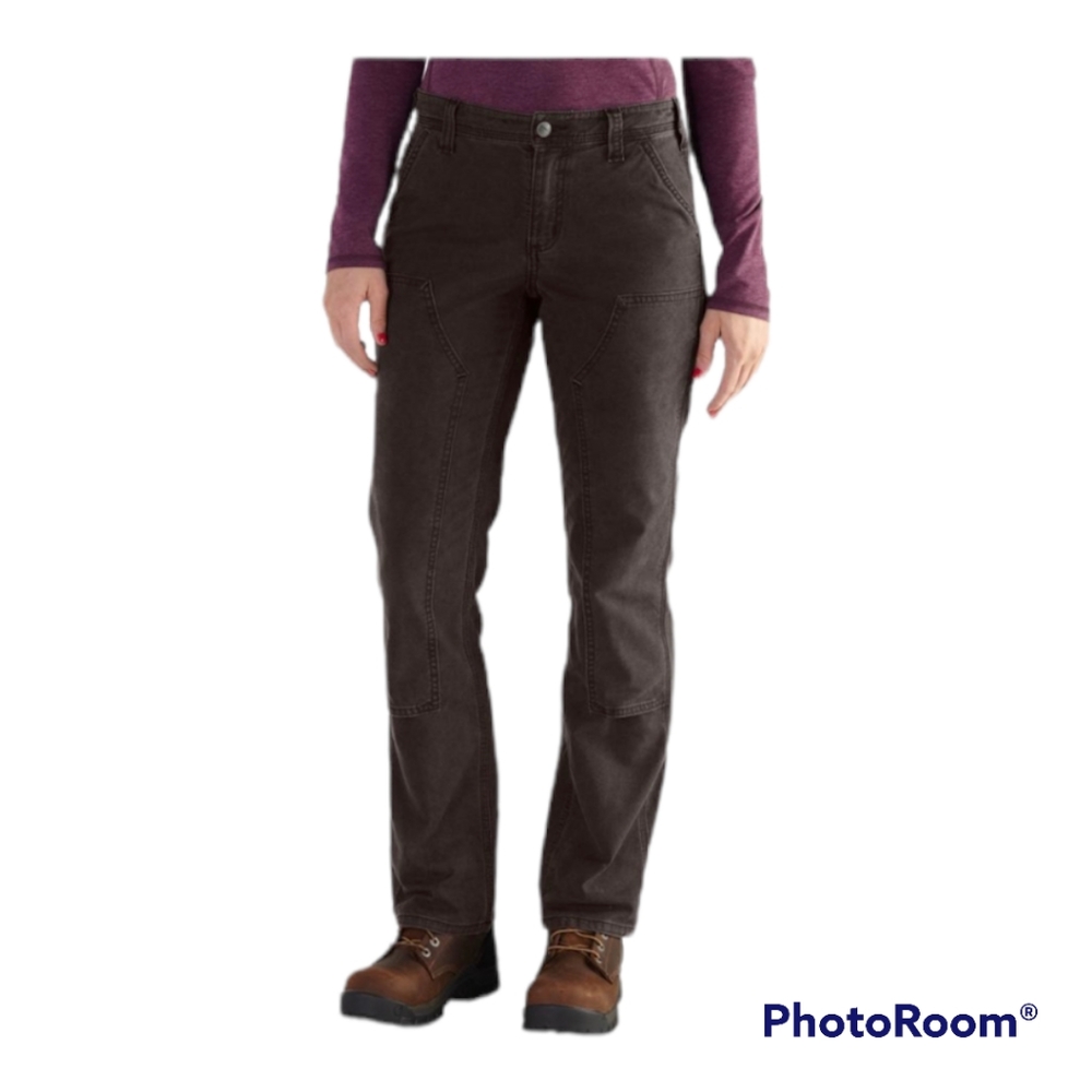 NWT CARHARTT 102323 - Women's Crawford Double Front Pant Size 12 Tall